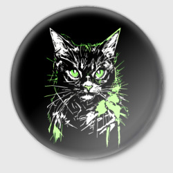 Значок Green cat