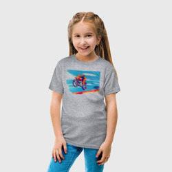 Детская футболка хлопок Гонка на дороге - фото 2