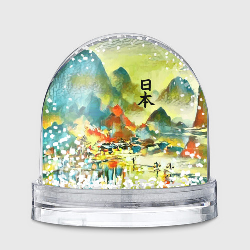 Игрушка Снежный шар Japan - landscape - art - painting
