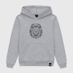 Мужская толстовка хлопок Лев