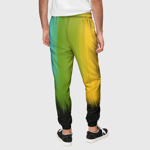 Мужские брюки 3D Летняя радуга, цвет 3D печать - фото 5