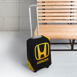 Чехол для чемодана 3D Honda - gold gradient - фото 2
