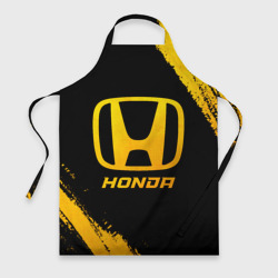 Фартук 3D Honda - gold gradient