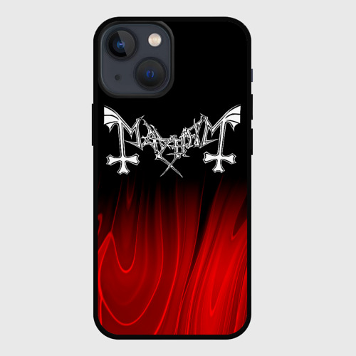 Чехол для iPhone 13 mini Mayhem red plasma