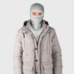 Балаклава 3D Полоска в цветочек - костюм Кена из фильма Барби - фото 2