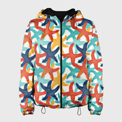 Женская куртка 3D Морские звезды