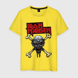 Iron Maiden bones – Футболка из хлопка с принтом купить со скидкой в -20%