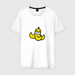Мужская футболка хлопок Банановая кожура Спрей Бравл старс