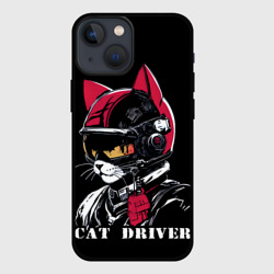 Чехол для iPhone 13 mini Cat driver