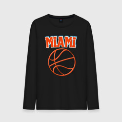 Мужской лонгслив хлопок Miami ball