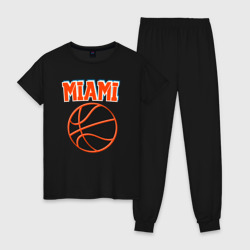 Женская пижама хлопок Miami ball