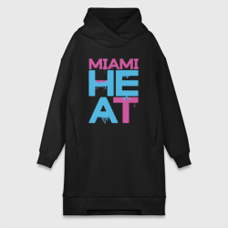 Платье-худи хлопок Miami Heat style