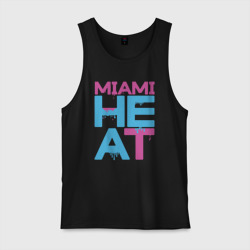 Мужская майка хлопок Miami Heat style