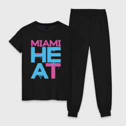 Женская пижама хлопок Miami Heat style