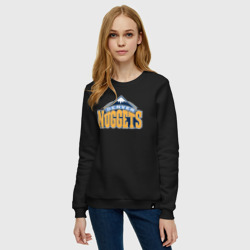 Женский свитшот хлопок Denver Nuggets - фото 2