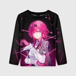 Детский лонгслив 3D Хонкай Стар Рейл: Кафка