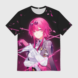 Мужская футболка 3D Хонкай Стар Рейл: Кафка