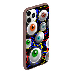 Чехол для iPhone 11 Pro Max матовый Глазы - фото 2