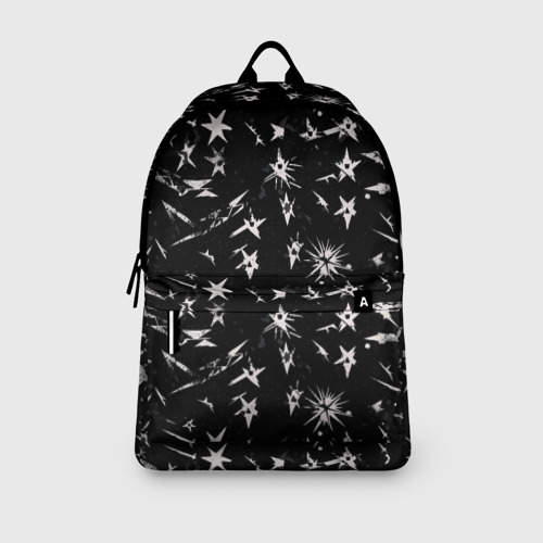 Рюкзак 3D с принтом Звездный принт, вид сбоку #3