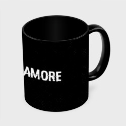 Paramore glitch на темном фоне: надпись и символ – Кружка с полной запечаткой с принтом купить