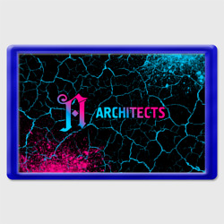 Магнит 45*70 Architects - neon gradient: надпись и символ