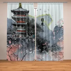 Фотошторы Japan - landscape - pagoda