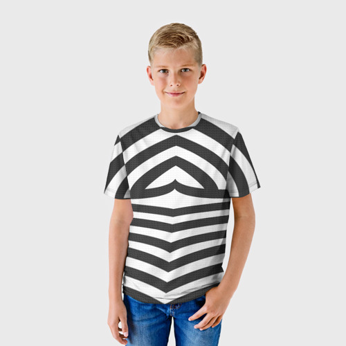 Детская футболка 3D Классическая полоска костюма Барби, цвет 3D печать - фото 3