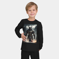 Детская пижама с лонгсливом хлопок King of demon - фото 2
