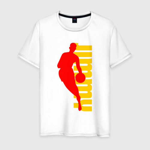 Мужская футболка из хлопка с принтом NBA Джимми Батлер, вид спереди №1