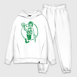 Мужской костюм oversize хлопок Celtics man