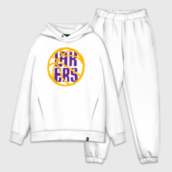 Мужской костюм oversize хлопок Lakers baller