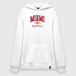 Худи SuperOversize хлопок Miami basketball