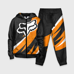 Детский костюм 3D Fox motocross - orange