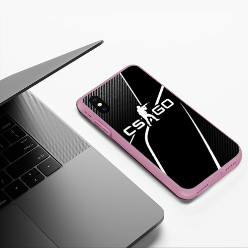 Чехол для iPhone XS Max матовый с принтом Кс го -whiteline, фото #5