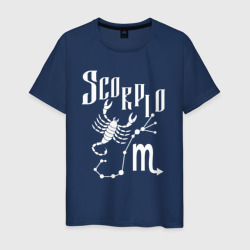 Знак скорпиона зодиак – Мужская футболка хлопок с принтом купить со скидкой в -20%