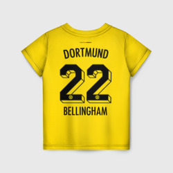 Детская футболка 3D Беллингем Боруссия Дортмунд форма 23-24 домашняя