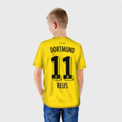 Детская футболка 3D Марко Ройс Боруссия Дортмунд форма 23-24 домашняя - фото 2
