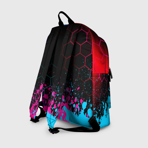 Рюкзак 3D Daewoo - neon gradient: символ сверху - фото 2