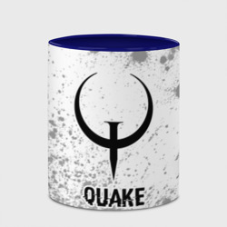 Кружка с полной запечаткой Quake glitch на светлом фоне - фото 2