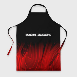 Фартук 3D Imagine Dragons red plasma