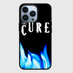 Чехол для iPhone 13 Pro The Cure blue fire