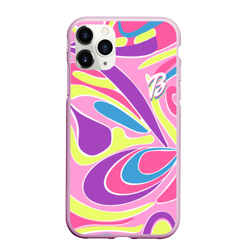 Чехол для iPhone 11 Pro матовый Barbie Totally Hair - ретро костюм, цвет розовый