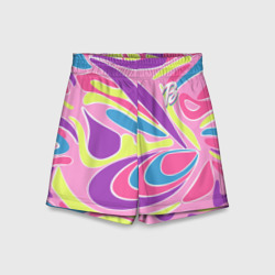 Детские спортивные шорты 3D Barbie Totally Hair - ретро костюм
