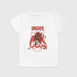 Детская футболка хлопок Dagger Guy by Android Broadcast