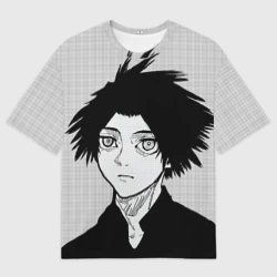 Женская футболка oversize 3D Распятие Шести: Урума Сюн