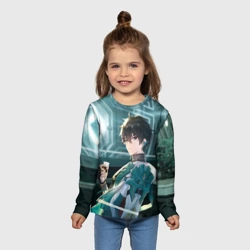 Детский лонгслив 3D Дань Хэн в общем вагоне - фото 2