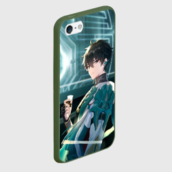 Чехол для iPhone 5/5S матовый Дань Хэн в общем вагоне - фото 2