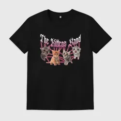 Мужская футболка хлопок The Kittens Band
