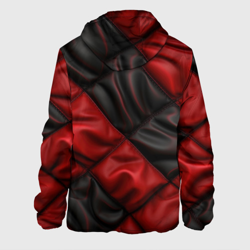 Мужская куртка 3D Red black luxury, цвет 3D печать - фото 2