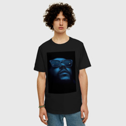 Мужская футболка хлопок Oversize Взгляд в пустоту - фото 2